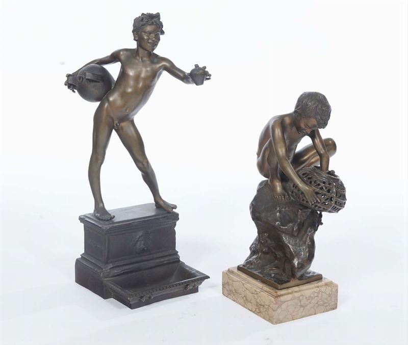 Vincenzo Gemito (1825-1929), nei modi di  - Asta Antiquariato e Dipinti Antichi - II - Cambi Casa d'Aste