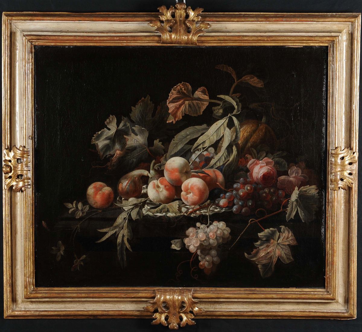 Abraham Mignon (francoforte sul Meno 1640 - Utrecht 1679), Attribuito Anatura Morta con Frutta