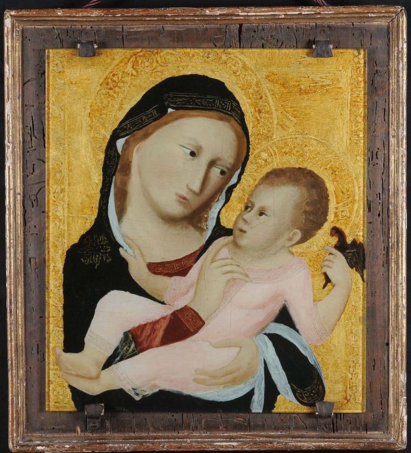 Anonimo del XIX secolo Madonna con Bambino