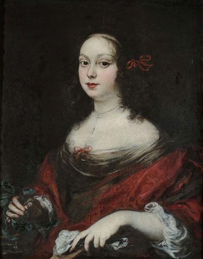 Justus Sustermans (anversa 1597 - Firenze 1681)ritratto di Maria Vittoria della Rovere
