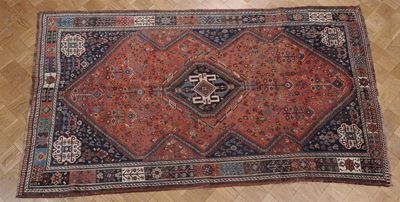 Tappeto Su-persia Kashghai, Fine XIX Inizio XX Secolo