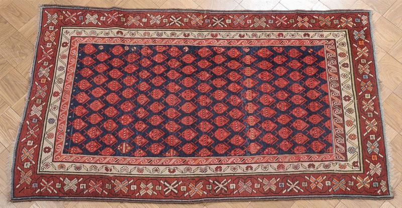 Tappeto caucasico Gandje, inizio XX secolo  - Asta Antiquariato e Dipinti Antichi - II - Cambi Casa d'Aste