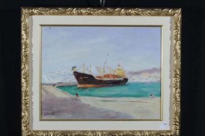 Giovanni Fasce (1936-2006)nave alla Fonda