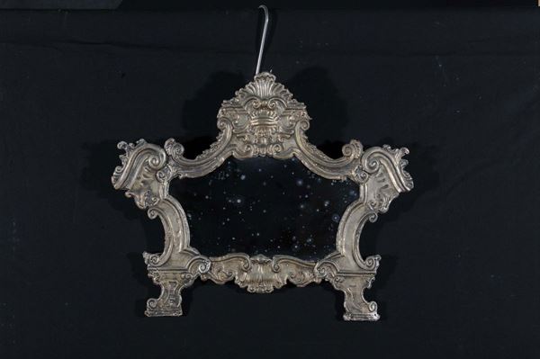 Cartagloria in rame sbalzato