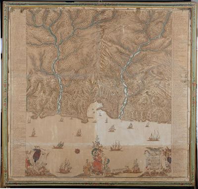 Carta Geografica della Città di Genova e Suoi Contorni, 1770