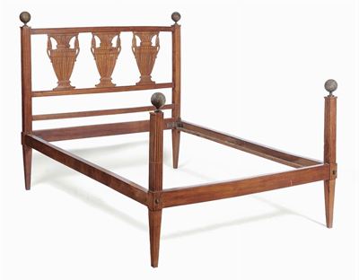Letto Direttorio in Noce, Inizio XIX Secolo