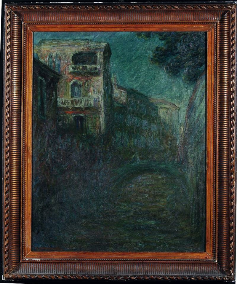 Giuseppe Cominetti (1882-1930), attribuito a Canale  - Auction An important Genoese Heritage - I - Cambi Casa d'Aste