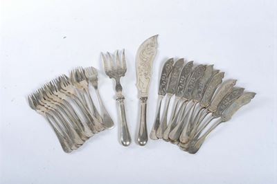 Servizio di Posate in Silver Plated