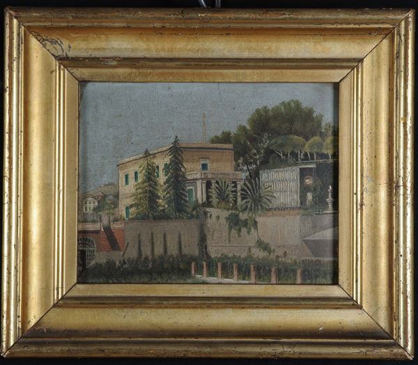 Anonimo del XX secolo Villetta Dinegro a Genova