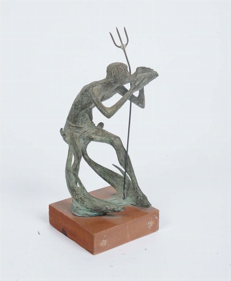 Luciano Minguzzi (1911-2004) Pescatore  - Asta Antiquariato e Dipinti Antichi - II - Cambi Casa d'Aste