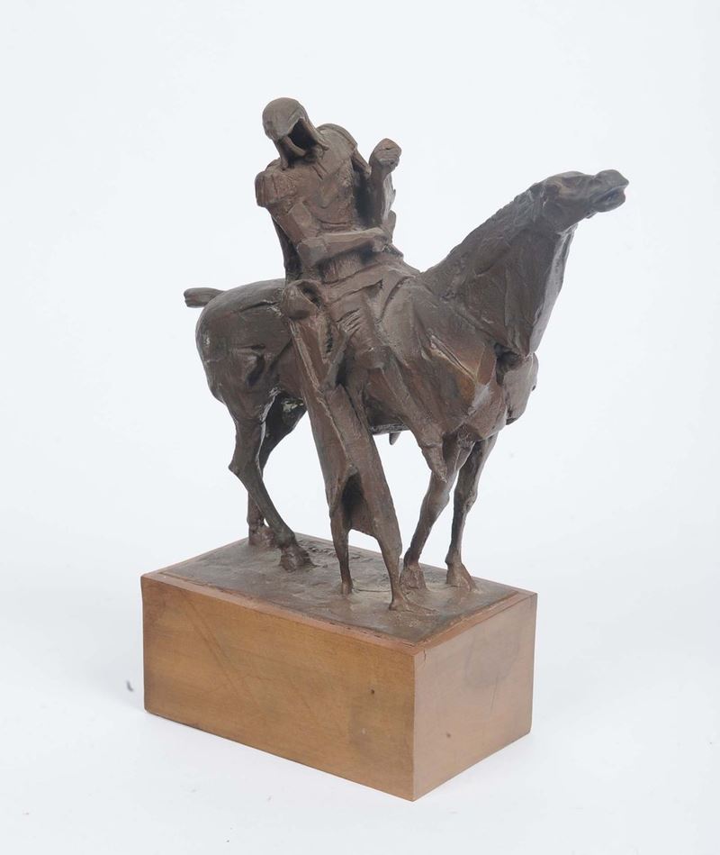 Luciano Minguzzi (1911-2004) Cavaliere e scudiero  - Asta Antiquariato e Dipinti Antichi - II - Cambi Casa d'Aste