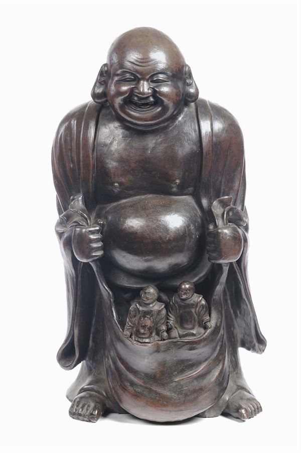 Buddha in grés, Cina