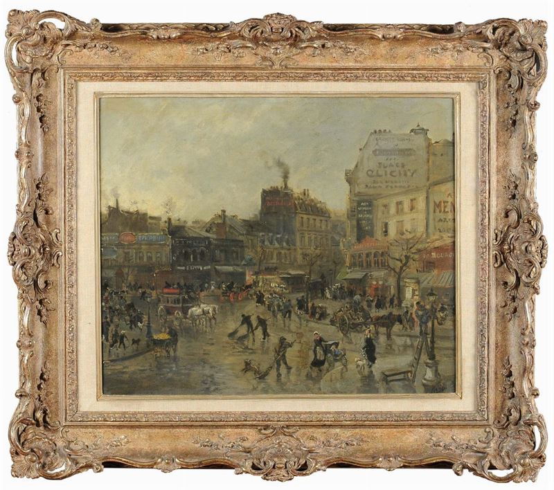 Anonimo del XIX secolo Parigi  - Auction 19th and 20th Century Paintings - Cambi Casa d'Aste
