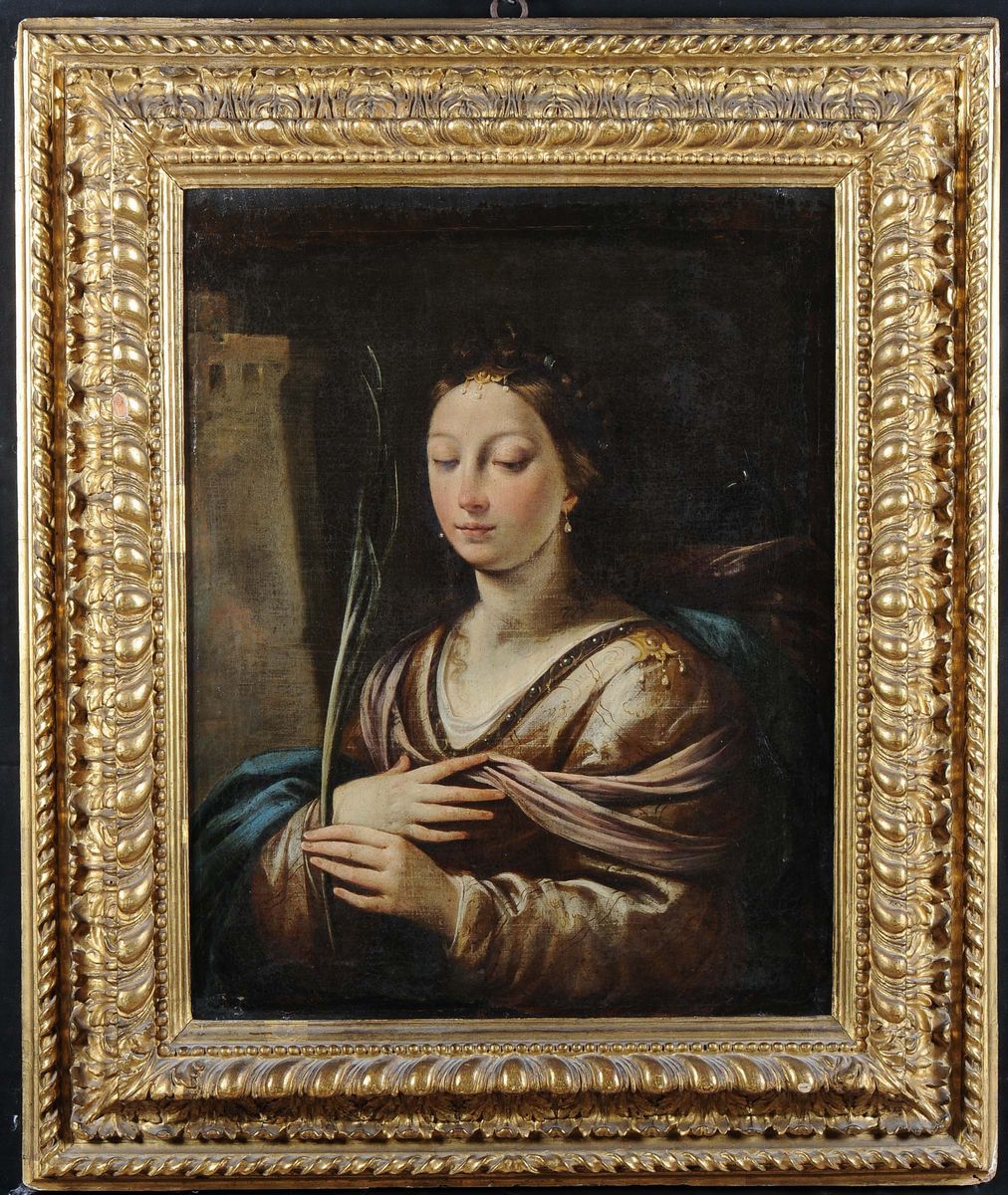 Scuola Romana del XVII Secolosanta Barbara