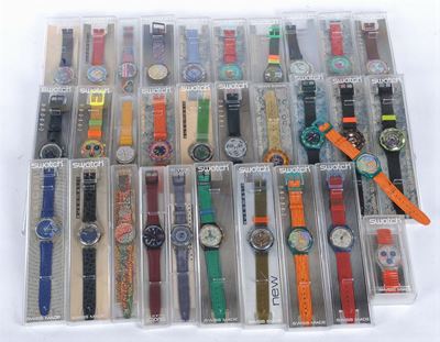 Lotto di Numerosi Orologi Swatch