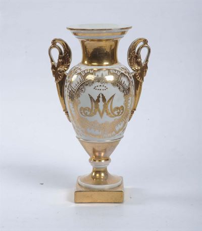 Vasetto in Porcellana in Stile Impero