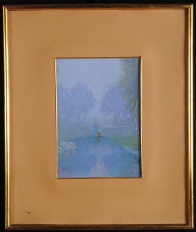 Vittorio Nattino (1890-1971)laghetto