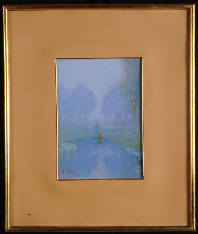 Vittorio Nattino (1890-1971) Laghetto  - Auction Fine Art - Cambi Casa d'Aste