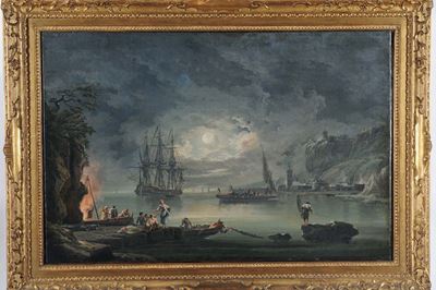 Francesco Fidanza (roma 1747 - Milano 1819)veduta Costiera
