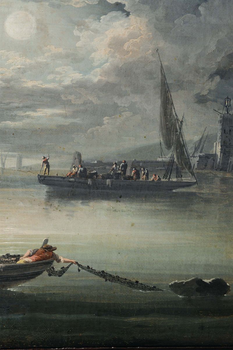 Francesco Fidanza (roma 1747 - Milano 1819)veduta Costiera