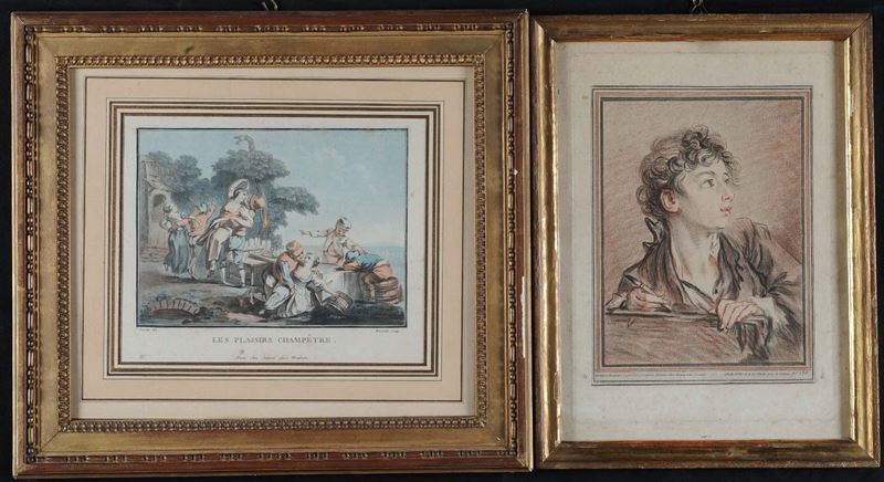 Due stampe diverse  - Auction Antique and Old Masters - II - Cambi Casa d'Aste