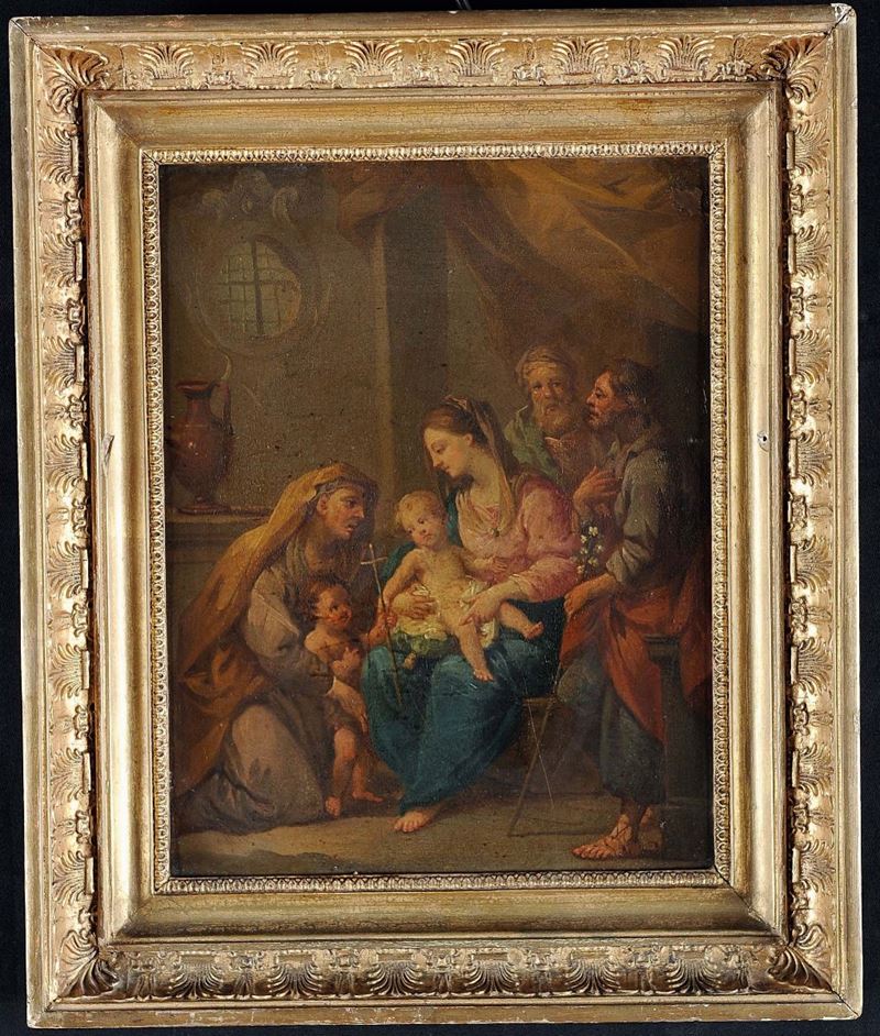 Trevisani, ambito di Sacra Famiglia  - Auction Antique and Old Masters - II - Cambi Casa d'Aste