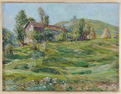 Berto Ferrari (1887-1965)casa a Campoligure, 1923