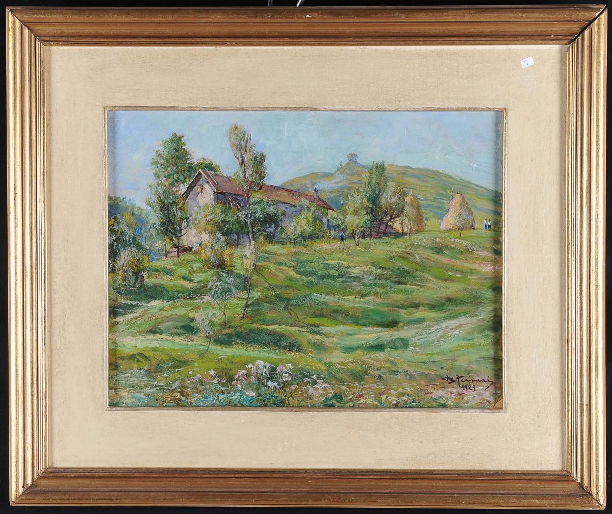 Berto Ferrari (1887-1965)casa a Campoligure, 1923
