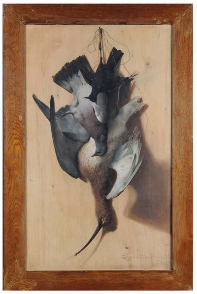 Giorgio Szoldaticz (1873-1955)cacciagione Appesa, 1894