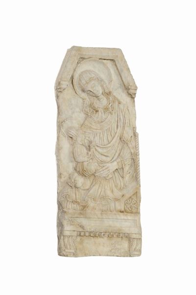 Alceo Dossena (1878-1937)madonna con Bambino, 1935