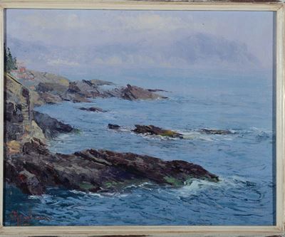 Giuseppe Arigliano (1917-1999)scogli di Nervi