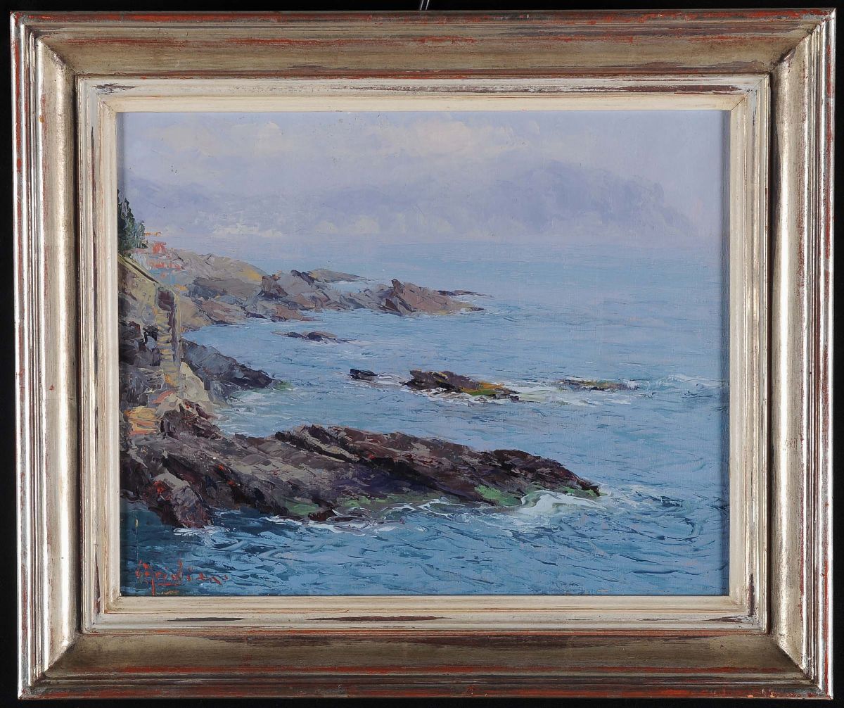 Giuseppe Arigliano (1917-1999)scogli di Nervi