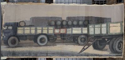 Maria Antonietta Gambaro (1929-1981)camion con Rimorchio, 1958