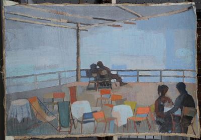 Maria Antonietta Gambaro (1929-1981)terrazza sul Mare