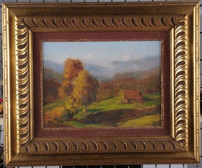 Amedeo Merello (1890 - 1979)pomeriggio D'autunno