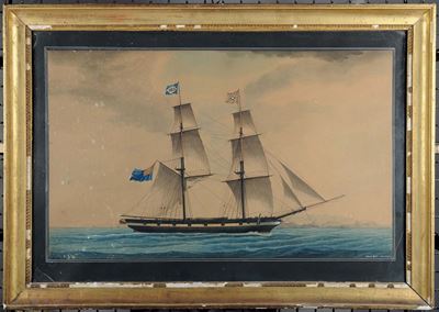 Tibaud (XIX Secolo)ritratto di Brigantino, 1840