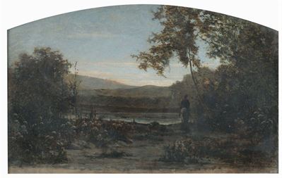 Vittorio Avondo (1836-1910)paesaggio