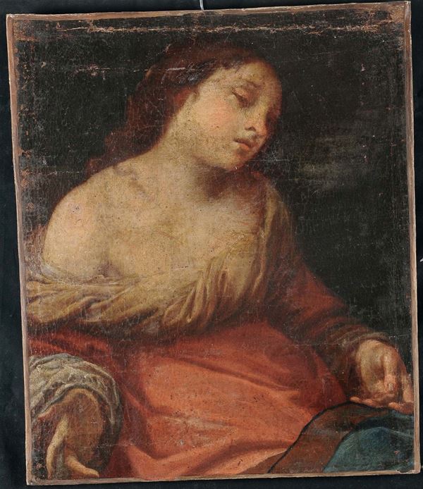 Scuola Italiana del XVII secolo Figura femminile