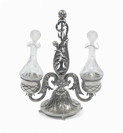 Oliera in Argento, Parigi Inizio XX Secolo