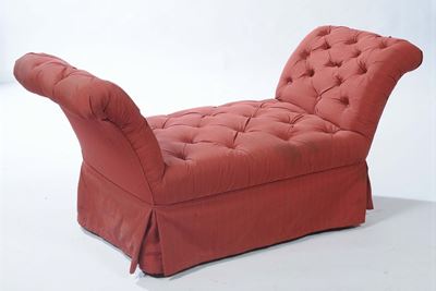 Divanetto Imbottito Rosso