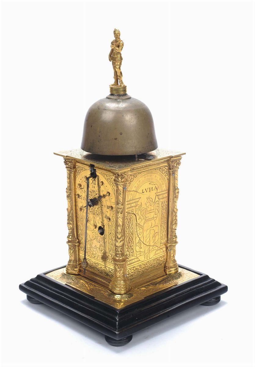 Orologio a Edicola, Ausburg XVI-XVII Secolo