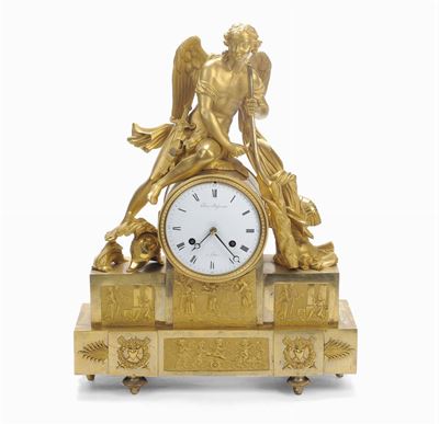 Orologio Direttorio Firmato “bibine Bafseran”, Francia 1790-1820