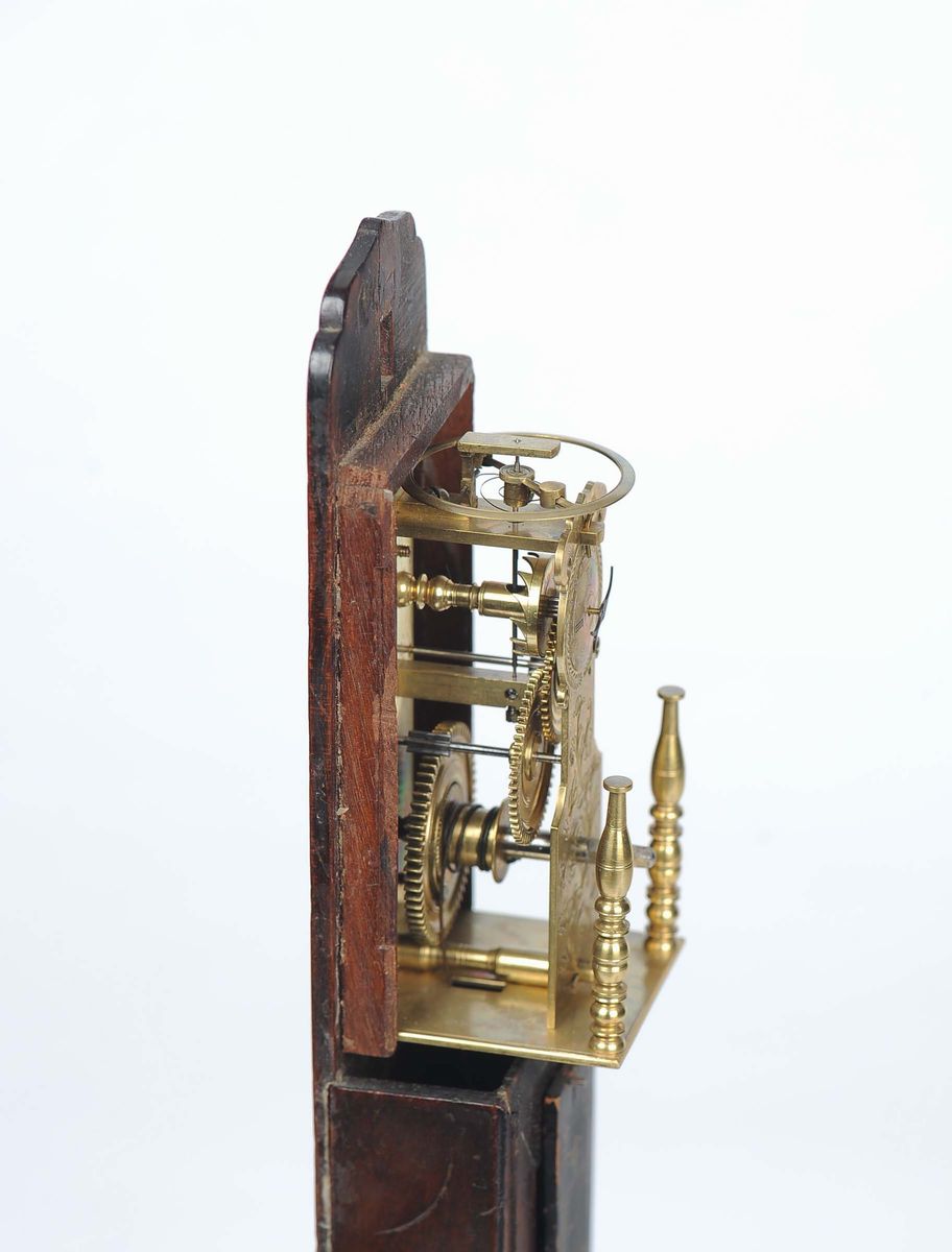 Orologio in Palissandro e Bronzo Dorato, Giappone XVIII-XIX Secolo