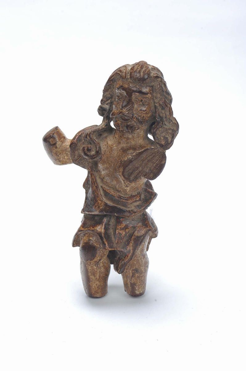 Scultura in legno raffigurante Cristo  - Auction Antique and Old Masters - II - Cambi Casa d'Aste
