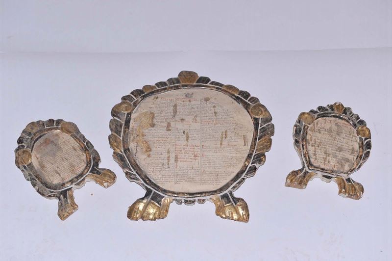 Lotto di cartaglorie  - Asta Antiquariato e Dipinti Antichi - II - Cambi Casa d'Aste