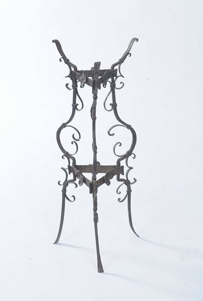 Porta Bacile in Ferro Battuto