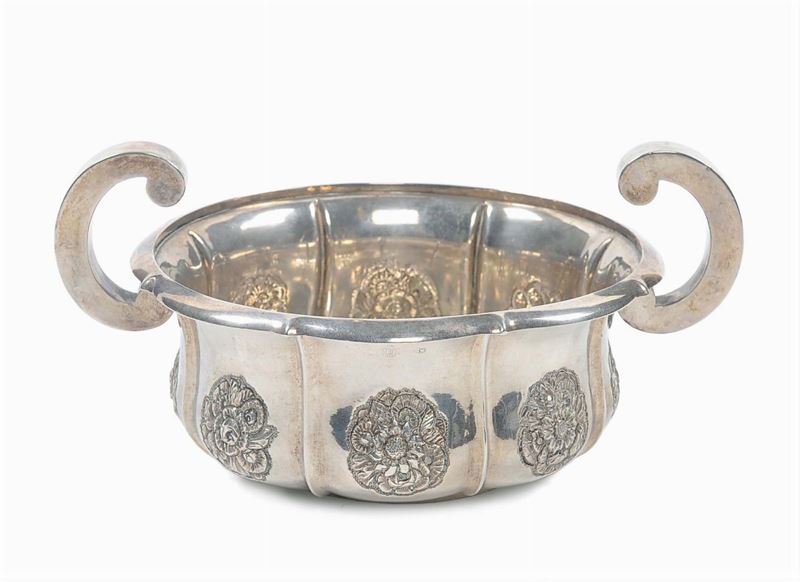 Cesto in argento, Vienna 1840  - Asta Antiquariato e Dipinti Antichi - II - Cambi Casa d'Aste