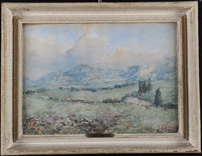 Carlo Aimetti (1901-1980)veduta Campestre, 1947