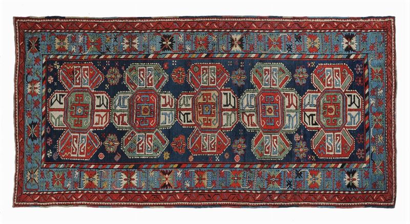 Tappeto caucasico, fine XIX inizio XX secolo  - Auction Antique and Old Masters - II - Cambi Casa d'Aste