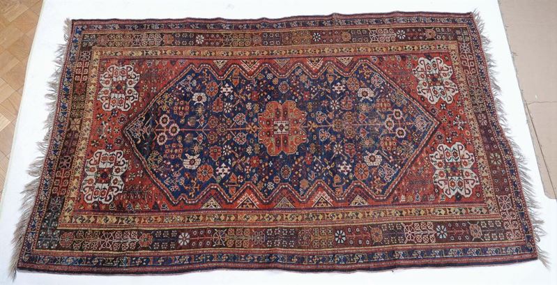 Tappeto Sud-Persia, fine XIX inizio XX secolo  - Auction Antique and Old Masters - II - Cambi Casa d'Aste